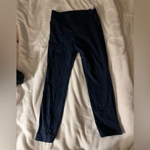 Dark navy blue ankle dress pants